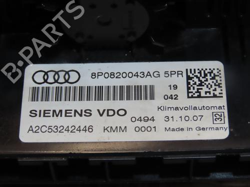 Climate control AUDI A3 (8P1) 1.9 TDI | BP24231769I5 