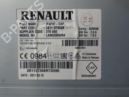 Display DACIA SANDERO II 1.0 SCe 75 (B8JC, B8JD, B8NC) (73 hp) 21274272