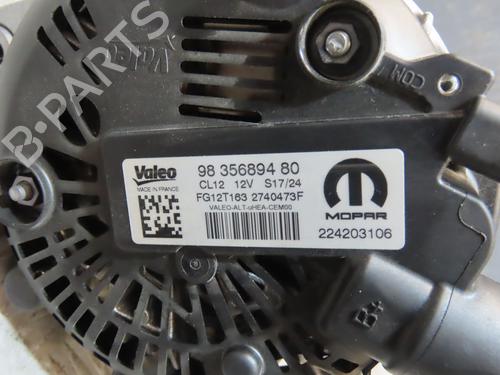 Used Alternator Alternator PEUGEOT 208 II (UB_, UP_, UW_, UJ_) 1.2 PureTech 100 (101 hp) 29515618 29515618