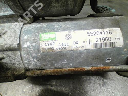 Used Starter FIAT GRANDE PUNTO (199_) 1.3 D Multijet (75 hp) 10758762