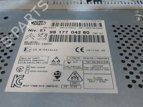Radio PEUGEOT PARTNER Tepee  | BP23646893E6 