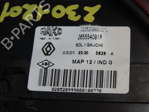 Left taillight RENAULT CLIO IV (BH_) 1.5 dCi 75 | BP19577671C34 