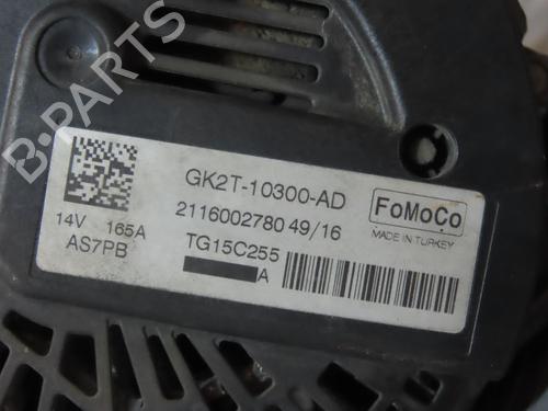 Used Alternator FORD TRANSIT CUSTOM V362 Van (FY, FZ) 2.0 EcoBlue (130 hp) 21059733