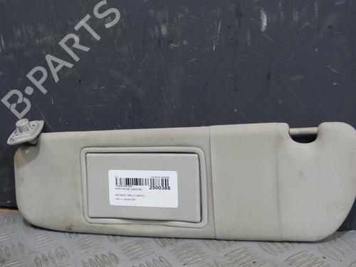 Venstre solskærm PEUGEOT 206 CC (2D) 1.6 16V (2DNFUF, 2DNFUR) (109 hp) 26303409