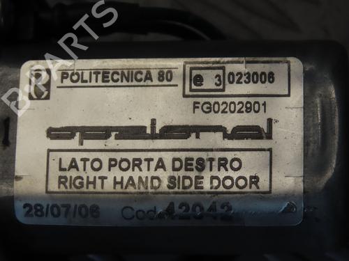 Front right window mechanism RENAULT SCÉNIC I MPV (JA0/1_, FA0_)  | BP23114760C23 