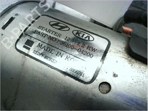 Used Starter KIA RIO IV (YB, SC, FB) 1.0 T-GDI 100 (101 hp) 14978411