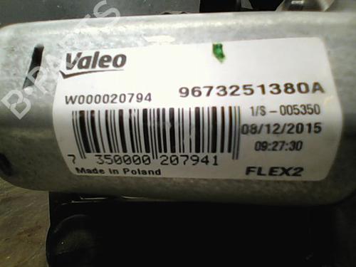 Used Rear wiper motor PEUGEOT 208 I (CA_, CC_) 1.6 HDi / BlueHDi 75 (75 hp) 10769229