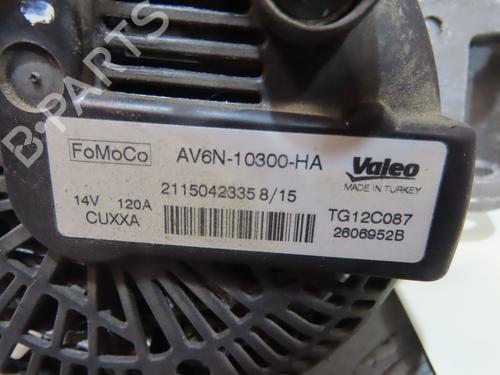 Used Alternator Alternator FORD FIESTA VI (CB1, CCN) 1.25 (82 hp) 34176107 34176107