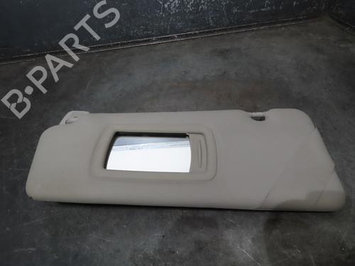 Used Left sun visor RENAULT LAGUNA III (BT0/1) 1.5 dCi (BT00, BT0A, BT0T, BT1J) (110 hp) 16015615