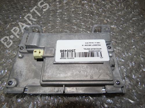 Used Display monitor PEUGEOT 208 I (CA_, CC_) 1.6 HDi / BlueHDi 75 (75 hp) 27621555