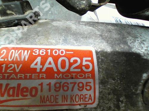 Starter HYUNDAI H-1 Cargo (TQ) 2.5 CRDi | BP10758767M8 