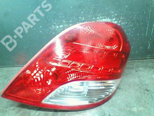 Used Right taillight PEUGEOT 207 (WA_, WC_) 1.6 HDi (90 hp) 10768740