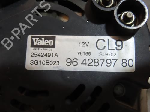 Used Alternator PEUGEOT 307 (3A/C) 1.6 16V (109 hp) 25126645