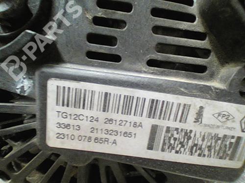 Alternator RENAULT CLIO IV (BH_) 1.5 dCi 75 | BP10759185M7 