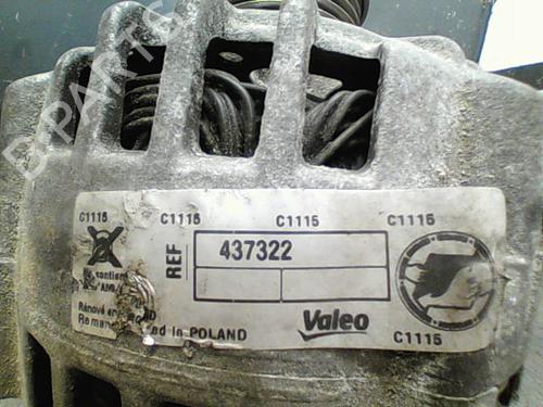 Used Alternator RENAULT SCÉNIC I MPV (JA0/1_, FA0_) 1.9 dTi (JA1U) (80 hp) 10759149