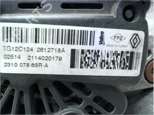 Alternator RENAULT CLIO IV (BH_) 1.5 dCi 90 | BP13362636M7 