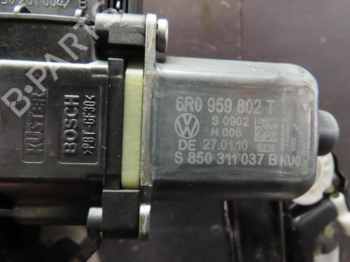 Used Front right window mechanism VW POLO V (6R1, 6C1) 1.2 (70 hp) 15798617