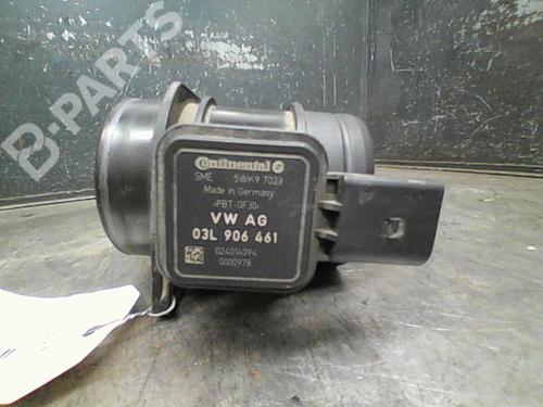 Used Mass air flow sensor VW POLO V (6R1, 6C1) 1.6 TDI (90 hp) 10758202