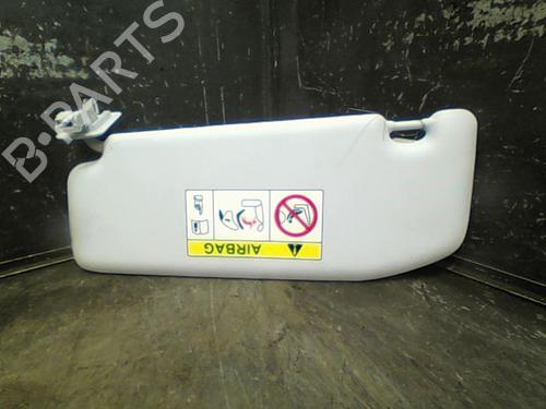 Used Right sun visor PEUGEOT 208 I (CA_, CC_) 1.6 HDi / BlueHDi 75 (75 hp) 10767447