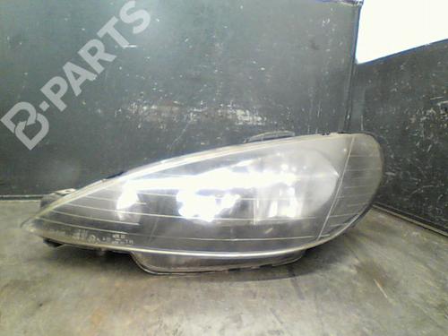 Used Left headlight PEUGEOT 206 Hatchback (2A/C) 2.0 HDI 90 (90 hp) 10768206