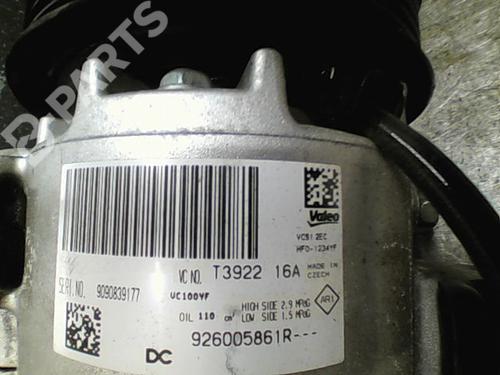 AC compressor RENAULT TWINGO III (BCM_, BCA_) 0.9 TCe 95 | BP10921742M34 