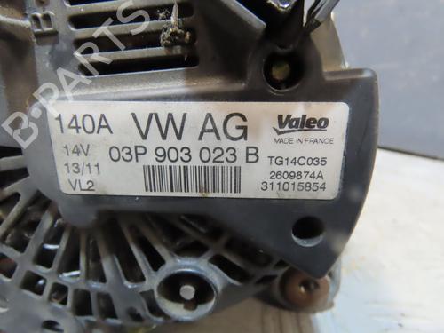 Used Alternator VW POLO V (6R1, 6C1) 1.2 TDI (75 hp) 31242110