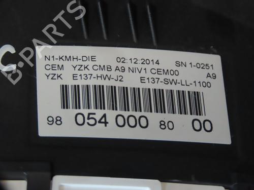 Instrument cluster PEUGEOT 208 I (CA_, CC_) 1.4 HDi | BP20113897C47 