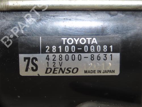 Used Starter TOYOTA YARIS (_P13_) [2010-2020]  23895986