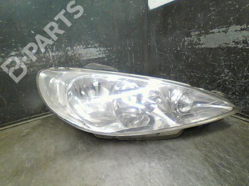 Used Right headlight Right headlight PEUGEOT 206 Hatchback (2A/C) 2.0 HDI 90 (90 hp) 10768063 10768063