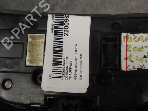 Climate control NISSAN MICRA III (K12) 1.2 16V | BP16825612I5 