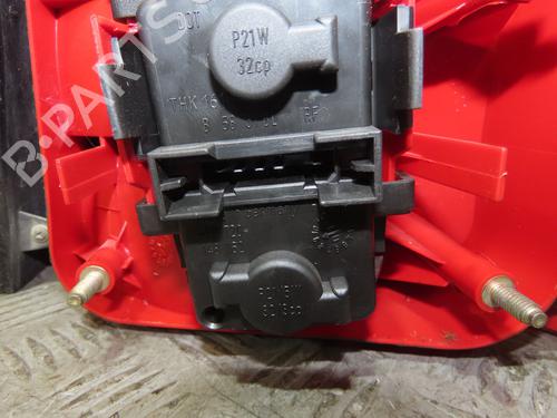 Used Left taillight AUDI A6 C5 (4B2, 4B4) 2.5 TDI quattro (180 hp) 27509267