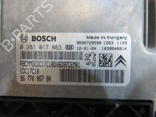 Engine control unit (ECU) CITROËN BERLINGO Box Body/MPV (B9) 1.6 HDi / BlueHDi 75 | BP35330308M57 - Image 2