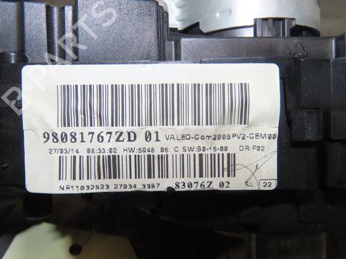 Used Steering column stalk PEUGEOT 208 I (CA_, CC_) 1.2 VTI 82 (82 hp) 24480566