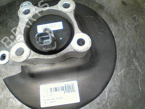 Left rear steering knuckle PEUGEOT 3008 II SUV (MC_, MR_, MJ_, M4_) 1.6 BlueHDi 120 | BP14871837M27 
