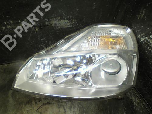 Used Left headlight Left headlight RENAULT MODUS / GRAND MODUS (F/JP0_) 1.5 dCi (FP0F, JP0F) (86 hp) 10768286 10768286