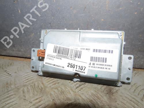 Display Display CITROËN C3 II (SC_) 1.6 HDi 90 (90 hp) 37225894 37225894