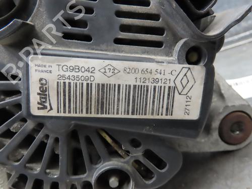 Alternator RENAULT TWINGO II (CN0_) 1.2 16V (CN04, CN0B) | BP16832794M7 