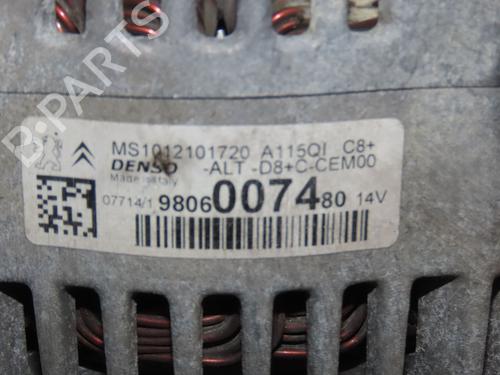 Alternator PEUGEOT 208 I (CA_, CC_) 1.2 VTI 82 | BP26194210M7