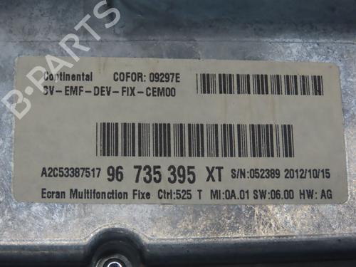 Display monitor PEUGEOT 207 SW (WK_) 1.6 HDi | BP21059761C48 