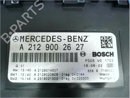 Used Fuse box Fuse box MERCEDES-BENZ E-CLASS (W212) E 220 CDI / BlueTEC (212.001, 212.002) (170 hp) 13234693 13234693
