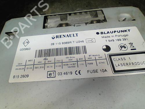 Used Radio RENAULT MEGANE III Hatchback (BZ0/1_, B3_) 1.5 dCi (106 hp) 10762778