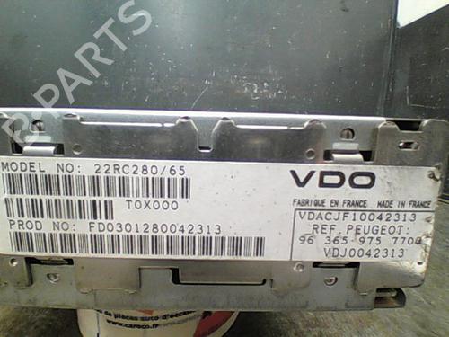 Radio PEUGEOT 307 SW (3H)  | BP23114030E6 