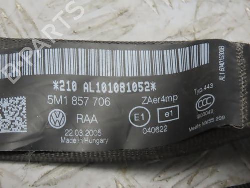 Front right belt tensioner VW GOLF V (1K1)  | BP19497843C88 