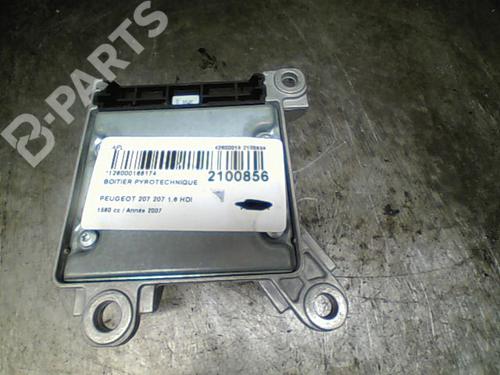 Used ECU airbags ECU airbags PEUGEOT 207 (WA_, WC_) 1.6 HDi (109 hp) 10762817 10762817