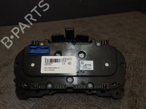 Used Instrument cluster OPEL CORSA E (X15) 1.4 Turbo (08, 68) (101 hp) 25778095