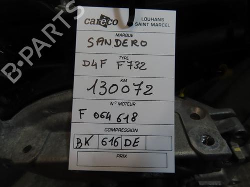 Used Engine Engine DACIA SANDERO 1.2 16V (75 hp) 40273887 40273887