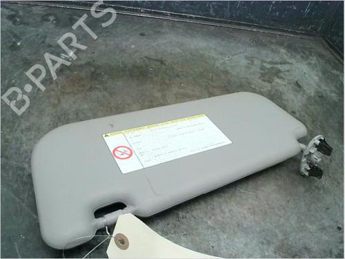Used Right sun visor TOYOTA YARIS (_P9_) 1.0 VVT-i (KSP90_, KSP90R) (69 hp) 11945846