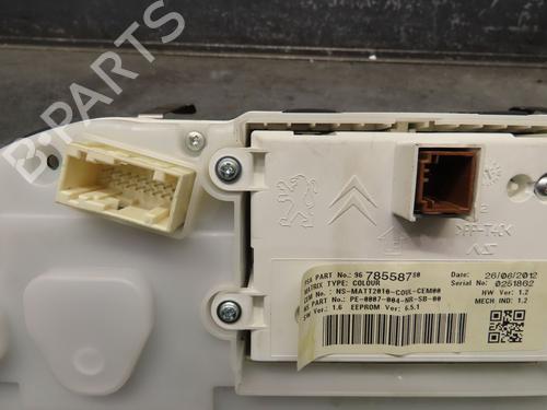 Instrument cluster PEUGEOT 208 I (CA_, CC_) 1.6 VTi | BP17193438C47 