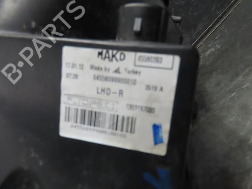 Right headlight PEUGEOT BIPPER (AA_) 1.3 HDi 75 | BP16956030C29 