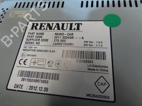 Used Radio RENAULT CLIO IV (BH_) 0.9 TCe 90 (BHNF, BHMA, BHMH, BHJK, BHJR) (90 hp) 25150688